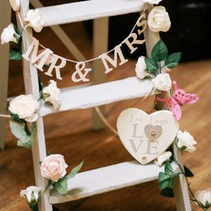 Ladder Display Stand - Wedding Day Service
